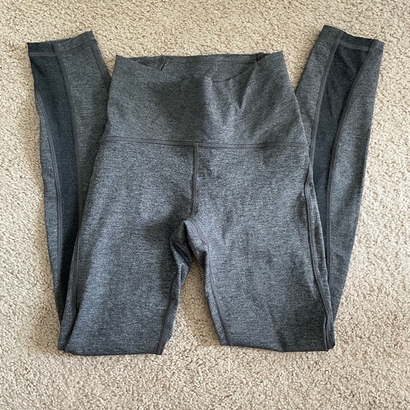 Lululemon Train Times 7/8 Pant *25" - Heathered Black (First Release) - Picture 5 of 12